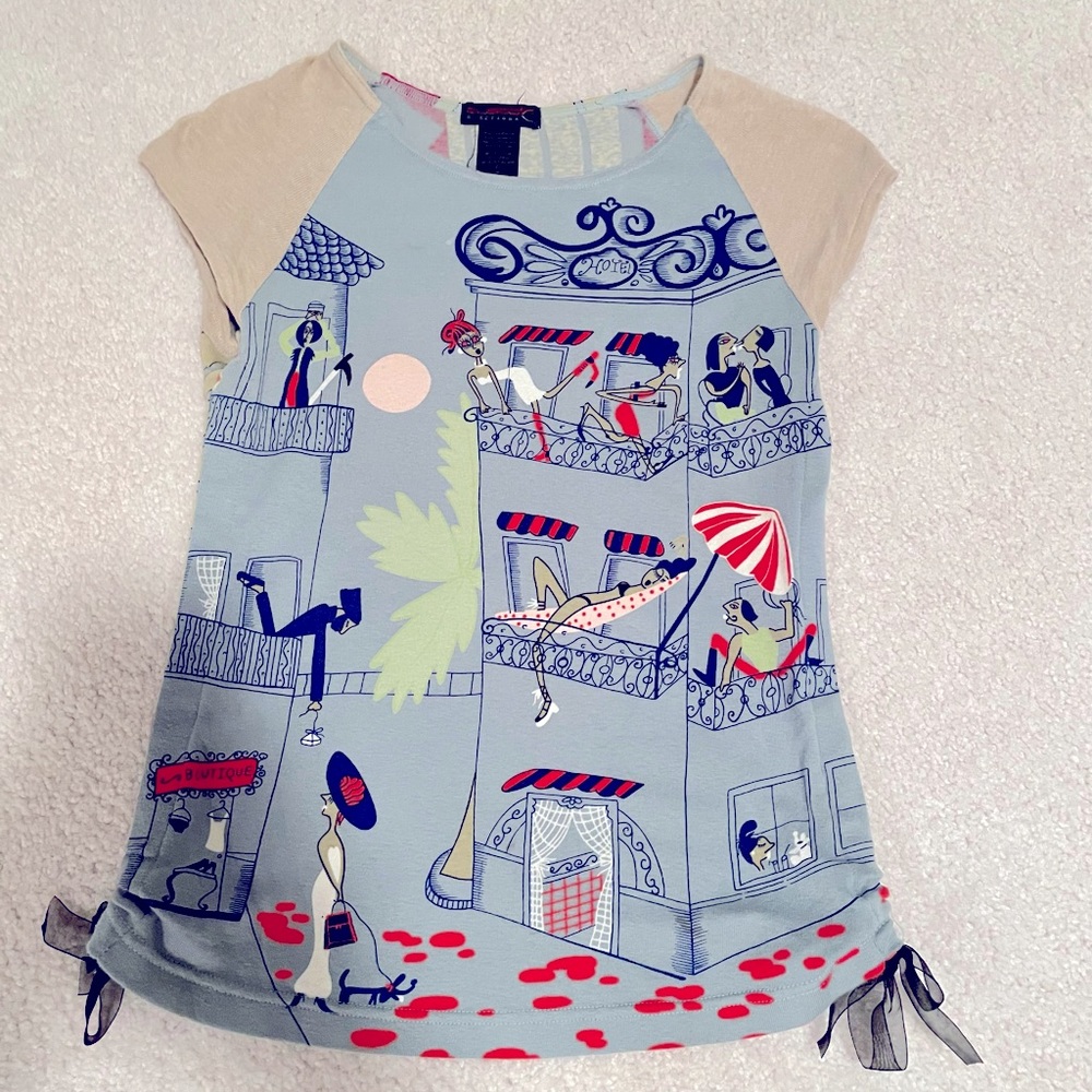 Custo Barcelona hotel theme design t-shirt